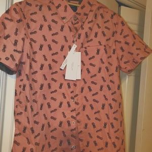 Men's Pink & Grey Summer 💗 shirt